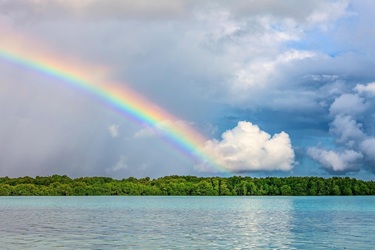 an image of a rainbow